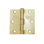 Bisagra 3 X 3 Acero Canto Recto Bronce Pulido 3 Unidades Odis-1770909679622