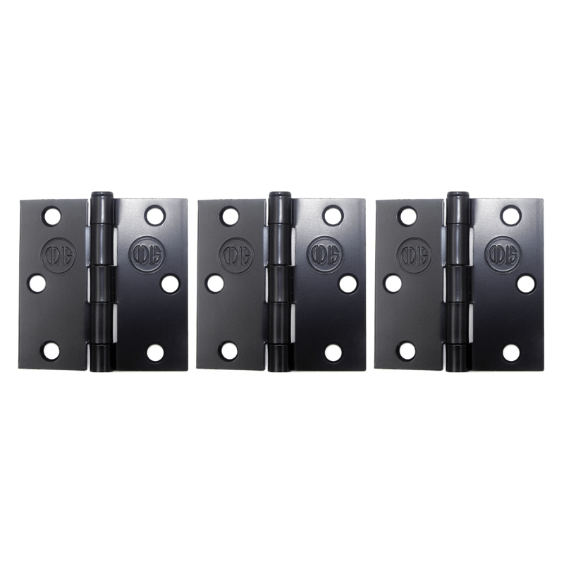Bisagra 3 X 3 Acero Canto Recto Negro 3 Unidades Odis-1770909741185