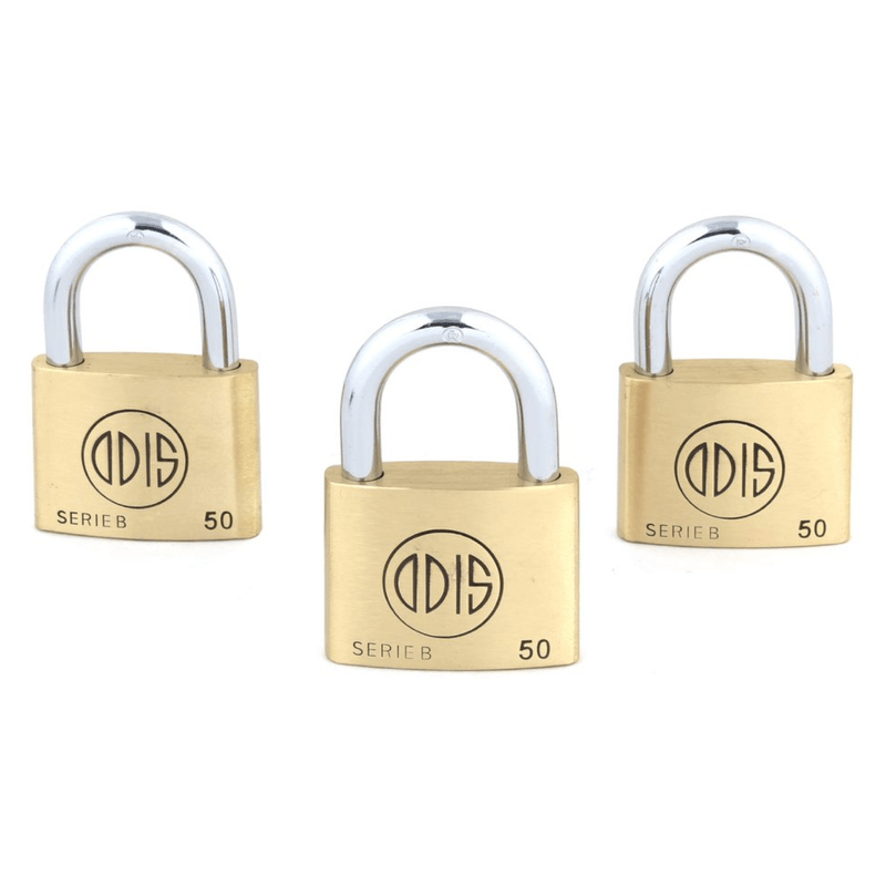 Candado Igualado B50 3Unidades Odis-1770911521579