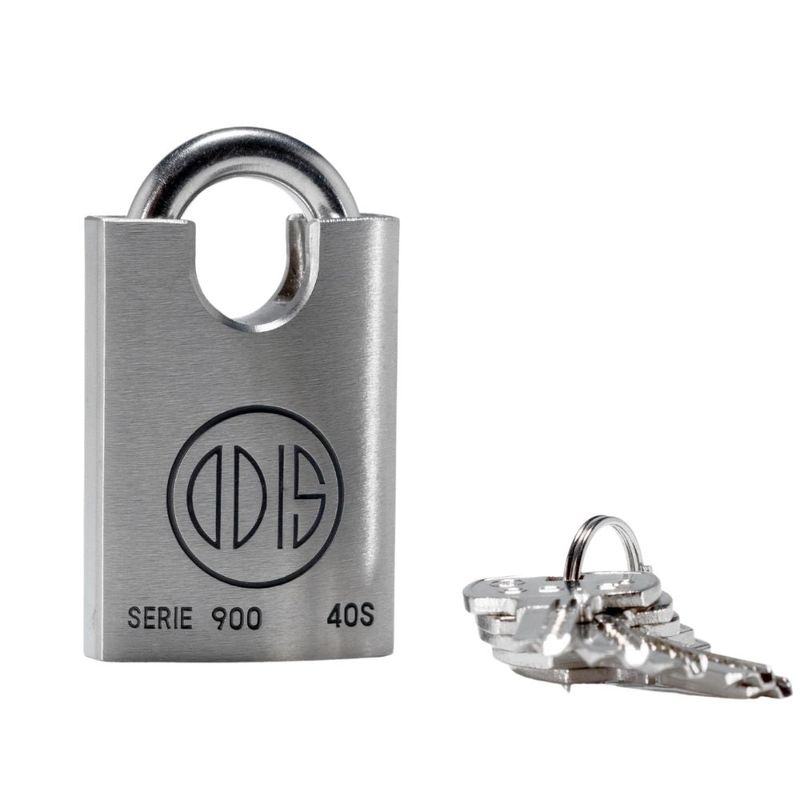 Candado 40Mm Acero Inox. Premium Mod.940 Odis-1770912550287