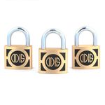 Candado Forjado 40Mm 3 Unidades Modelo 340 Odis-1770913621047