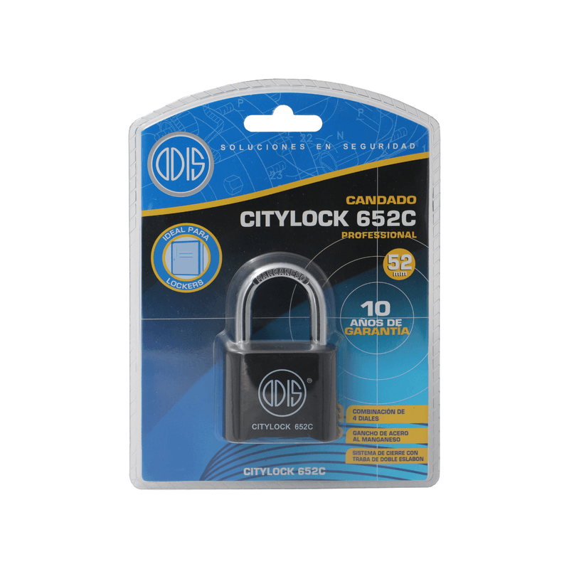 Candado Con Clave Citylock 52Mm Odis-1770913922128