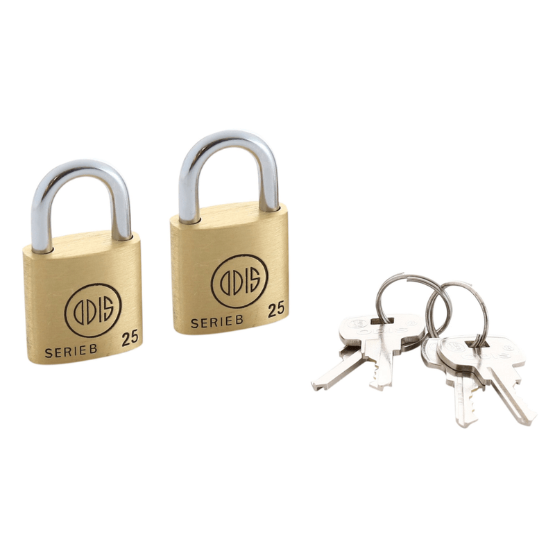 Candado B25 25Mm 2 Unidades Odis.-1770913988500