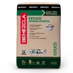 Mortero Estuco Exterior Saco 25Kg Bemezcla-1771252434261