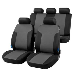 Cubre Asiento Para Autos 9 Piezas Negro/Gris Goodyear