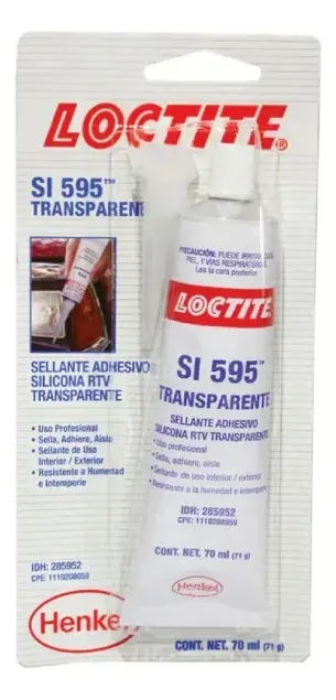 Silicona Transparente Acetica Vidrio Rtv Loctite-1772553353878
