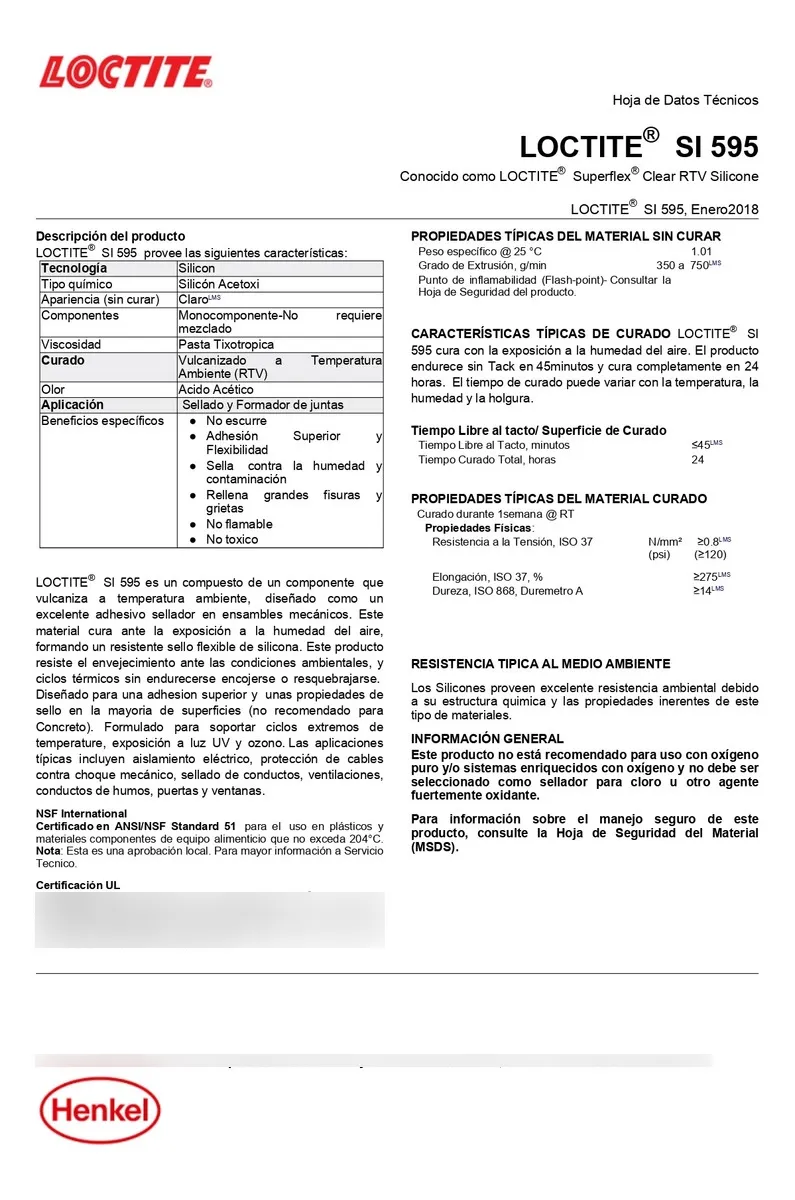 Silicona Transparente Acetica Vidrio Rtv Loctite-1772553584757