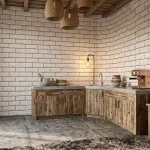 Papel Mural Autoadhesivo Ladrillo Blanco 45X200Cm-1773177227723