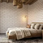 Papel Mural Autoadhesivo Ladrillo Blanco 45X200Cm-1773177239251