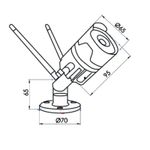 Camara de seguridad  WiFi Bullet Yale-1773329605298