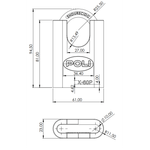 Candado X60Pmm Con Hombros Nis Bt Poli-1773493450726