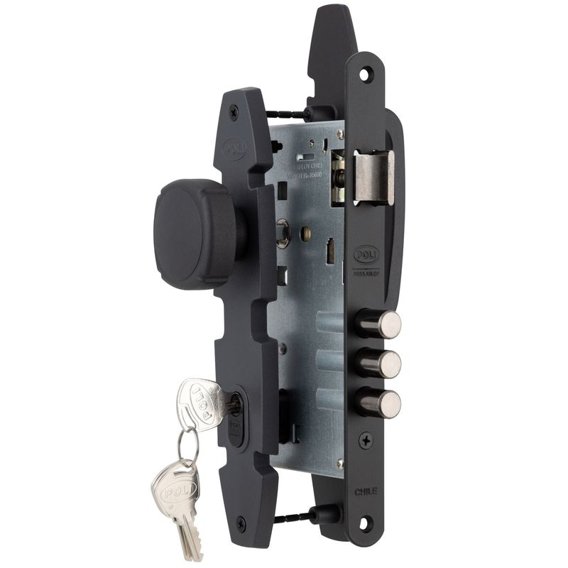 Cerradura Embutida Nordica Oval B60 Pomo Acceso 1/2 Con Tirador-1773493917826