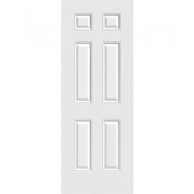 Puerta Interior Hdf 6 Paneles 2 Metros Blanca (Sinfonia)-1774444898764