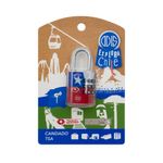 Candado 30Mm Tsa Maleta De Viaje Bandera Chile Odis-1774557843227