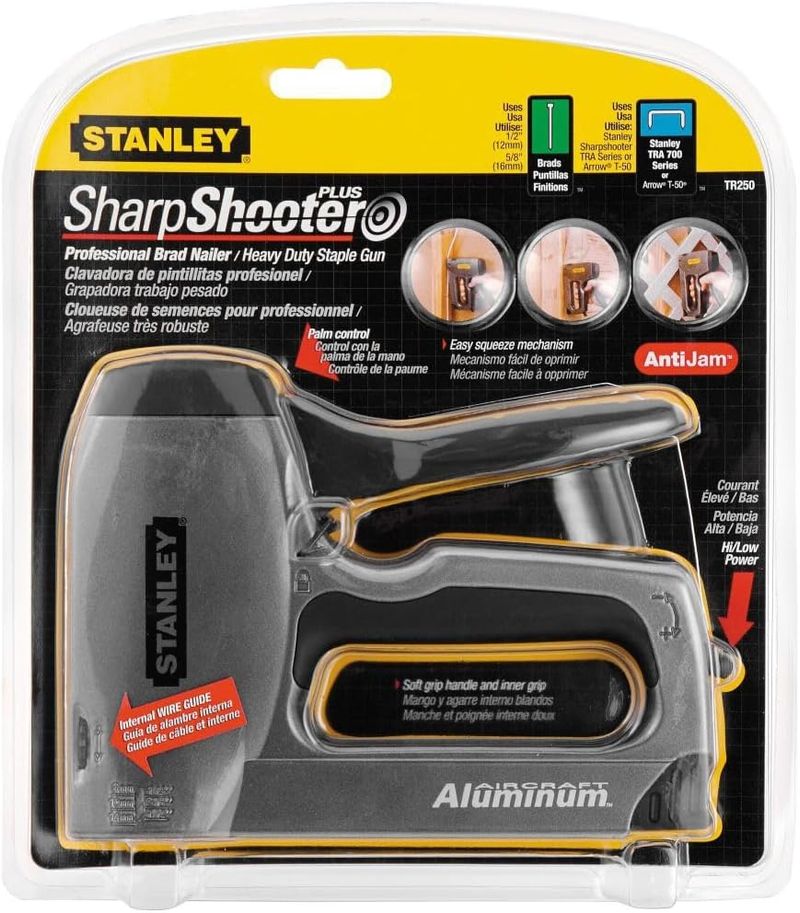 Engrapadora con Guía de alambre Tr-250 Trabajo Pesado Stanley-1775048858941