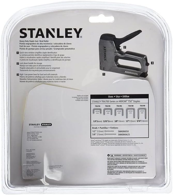 Engrapadora con Guía de alambre Tr-250 Trabajo Pesado Stanley-1775048868718
