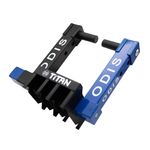 Traba Rueda Para Vehiculo W5800 Negro/Azul Odis-1775060599553