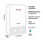 Calefont 5Lt Ionizado Master Splendid-1775131164381