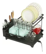 Escurridor De Platos Negro Tolucci-1775482575585