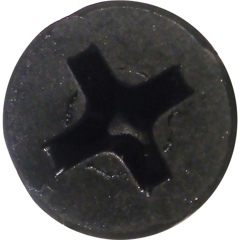 Tornillo volcanita 6x1Hilo Fino Negro 500 Unidades Imporper-1775600352029