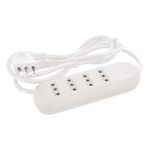 Alargador 1.5Mt Multiple 4P Blanco Lexo-1775926916234