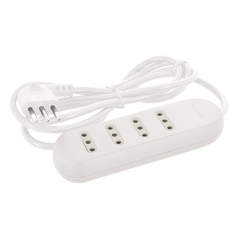 Alargador 1.5Mt Multiple 4P Blanco Lexo-1775926916234