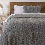 Plumon 1.5 Plaza Jacquard Sherpa Rombo Gris Mashini-1776355337310