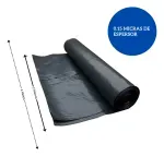 Polietileno Negro Recuperado 2 A 4 Mt 0.15 Micras X Metro-1776784245909