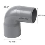 Codo 87.5 Sanitario Gris-1776871448268