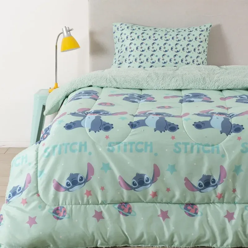 Plumon 1.5 Plaza Sherpa Stitch Disney Mashini-1777298531065