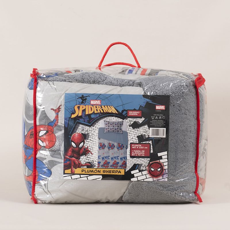 Plumon 1.5 Plaza Sherpa Spiderman Mashini-1777298607291