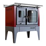Cocina A Leña Europea S-800 Burdeo + Kit de Instalación Alcazar-1742314448569