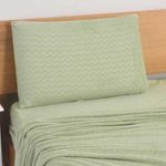 Sabana 2 Plazas Polar Coral Verde Lisa Chantilly-1778098674663