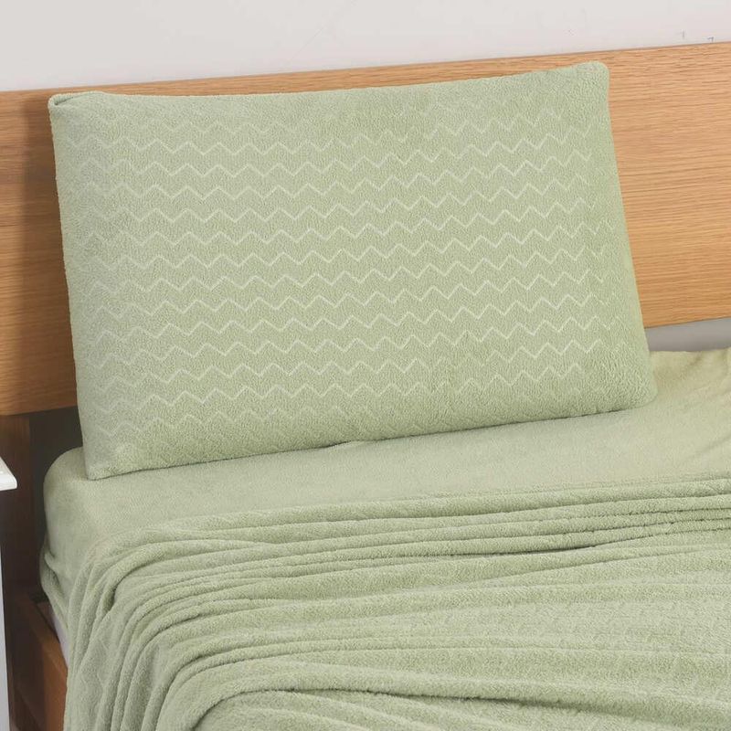 Sabana 2 Plazas Polar Coral Verde Lisa Chantilly-1778098674663