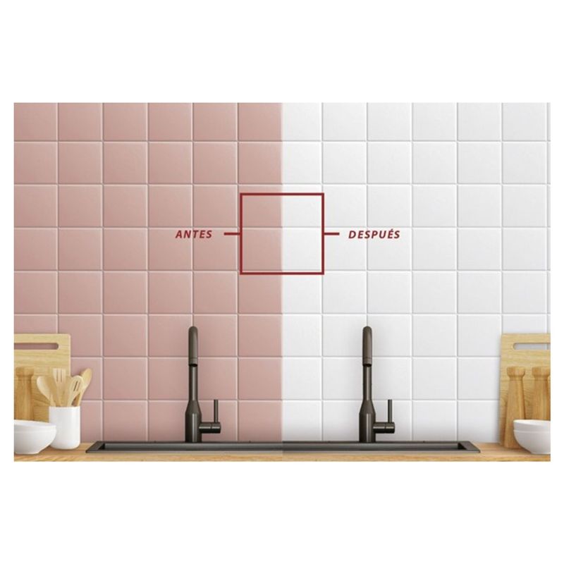 Esmalte Para Azulejo 1/4Gl Blanco Sherwin Williams-1752078013968
