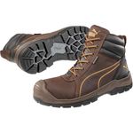 Zapato De Seguridad N40 Tornado Brown Cafe Puma-1778603445389