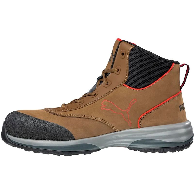 Zapato De Seguridad N41 Rapid Brown Cafe Puma-1778603309058