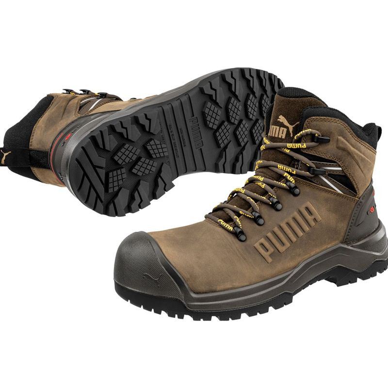 Zapato De Seguridad N40 Iron Hd Mid Puma-1778603668056