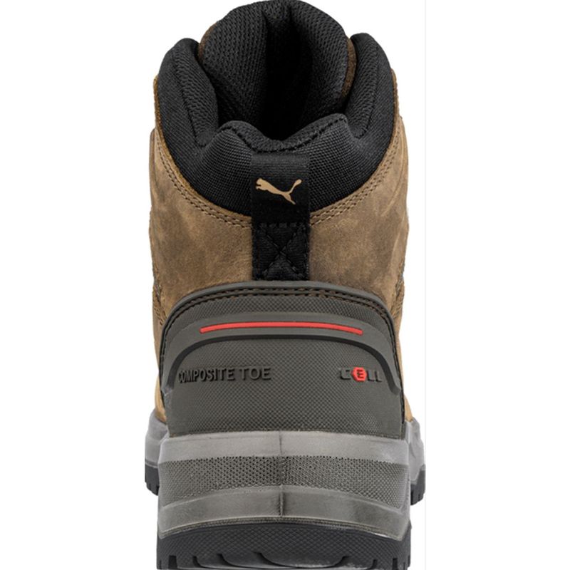Zapato De Seguridad N40 Iron Hd Mid Puma-1778603677260