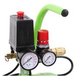 Compresor de aire 2HP 50Lts Huracán 1520 Pro Con Kit Indura-1779888870839