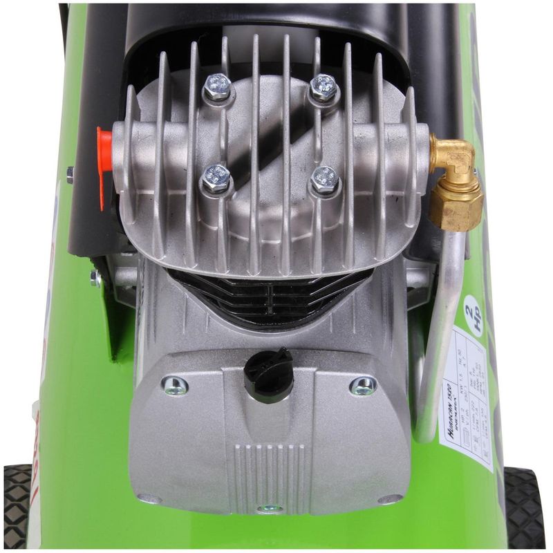 Compresor de aire 2HP 50Lts Huracán 1520 Pro Con Kit Indura-1779888875525