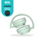 Audifono Inalambricos Con Bluetooth Over Ear Soul 250 Verde Blik-1781279249037