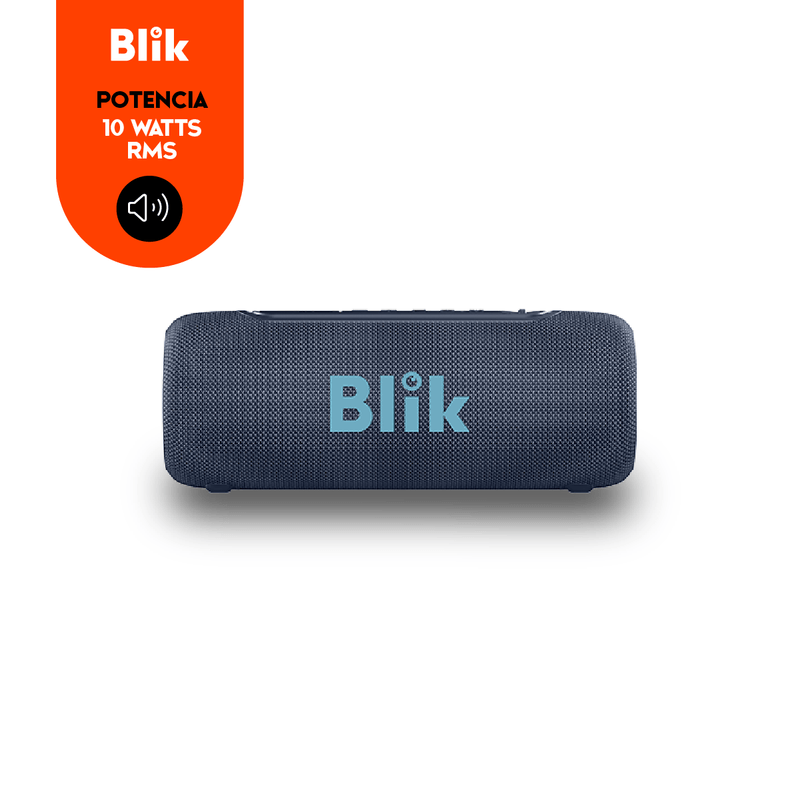 Parlante Bluetooth Portatil Live Blue 10W Blik-1781279608324
