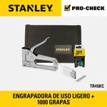 Engrapadora Tr-45 + Grapas + Estuche Tr45Kc Stanley-1781280524657