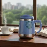 Termo De Agua Mug Outdoor 400Ml Lila Keep-1781875800849