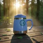 Termo De Agua Mug Outdoor 400Ml Lila Keep-1781875822625