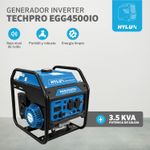 Generador Inverter A Gasolina 3.5Kva 220V Egg4500Io Hylux-1782165853369