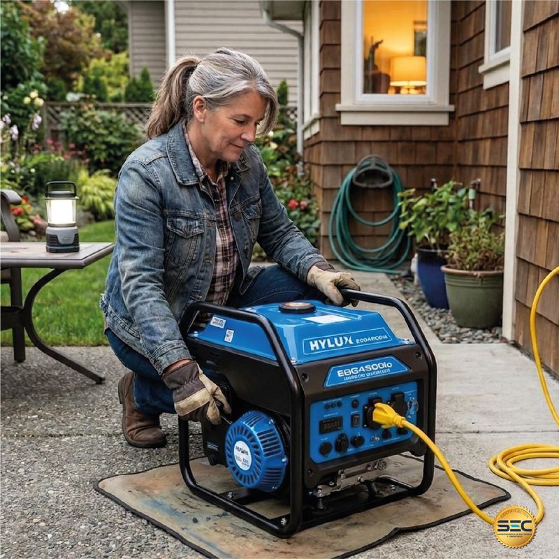 Generador Inverter A Gasolina 3.5Kva 220V Egg4500Io Hylux-1782165859994