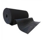 Piso Goma Antideslizante Diamantado 3Mmx1Mt Negro Ebt-1782166286431