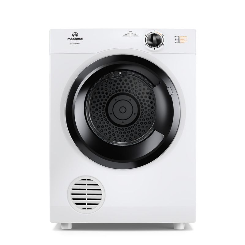 Secadora De Ropa 7Kg Carga Frontal 7D Bzg Pro Blanca Mademsa-1782166387067